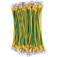 中锦科技 接地线 连接线 桥架跨接线 纯铜[孔6]4平方*长250mm 根