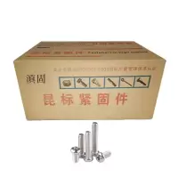 滇固 304不锈钢十字圆头螺栓 M6×35mm 百个