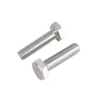 铁邦邦 不锈钢六角法兰面螺栓M8X16mm 6.8级/个