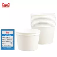 哈铁亿农 一次性纸碗无盖(300个/箱)450ml/个