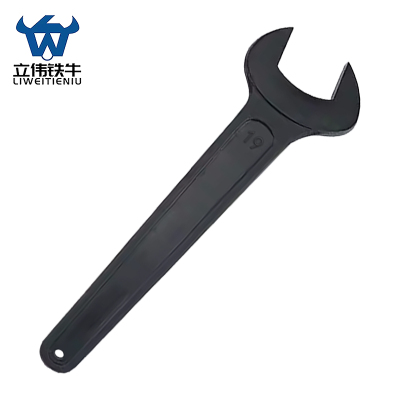 立伟铁牛单头呆扳手19mm/把