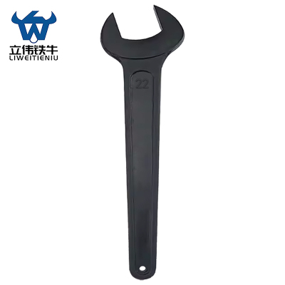 立伟铁牛单头呆扳手22mm/把