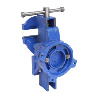 立伟铁牛台虎钳8寸18kg/台