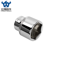 立伟铁牛1/2六角短套筒30mm/个
