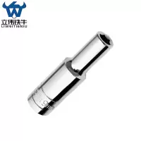 立伟铁牛1/2六角长套筒9mm/个