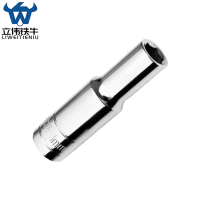立伟铁牛1/2六角长套筒11mm/个