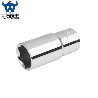 立伟铁牛1/2六角长套筒27mm/个