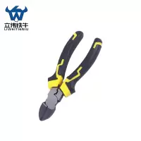 立伟铁牛偏心省力斜嘴钳6寸/把