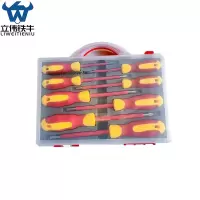 立伟铁牛500v绝缘螺丝刀八件套/套