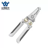 立伟铁牛多功能六合一剥线钳8寸/把