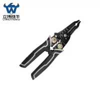 立伟铁牛多功能十合一断丝剥线钳8寸/把