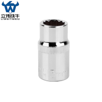 立伟铁牛1/2短梅花套简13mm/个