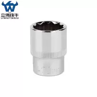 立伟铁牛1/2短梅花套简22mm/个