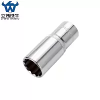 立伟铁牛1/2长梅花套筒24mm/个