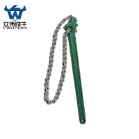 立伟铁牛绿柄链条扳手15寸/把