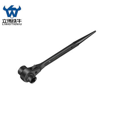 立伟铁牛尖尾棘轮扳手10×12mm/把