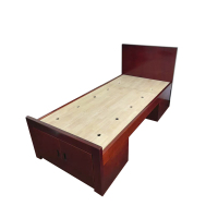 广顺泰 简约实木床 GZ-64E 2000*1000*870mm 张