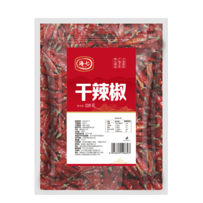 海七 干辣椒 220g/袋