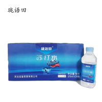 珑语田 苏打水 苏打果味饮料 375ml*24瓶 箱
