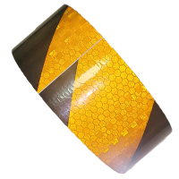 HENUO 黑黄警示线 50mm*30m 块