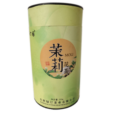 海汀园茉莉花茶淡香型250g 桶