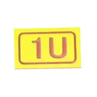 库标 灯位铭牌 30*20mm(块)