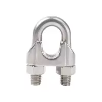 伟鹏双兴 304不锈钢钢丝绳卡头U型卡 M12[304材质]个