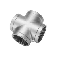 伟鹏双兴 304不锈钢丝扣四通 DN20(6分) 个