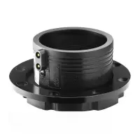 伟鹏双兴 PE电熔法兰 PE125电熔法兰根+铁盘 套