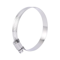 伟鹏双兴 304不锈钢喉箍可调管卡 118-140mm 个
