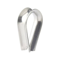 伟鹏双兴 304不锈钢鸡心环钢丝绳保护套 M24 个