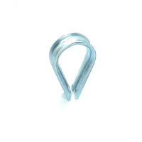 伟鹏双兴 镀锌鸡心环钢丝绳保护套 M45 个