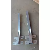 腾友安 防护栅栏立柱支架 30*50*1200*2.5mm 个