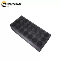 腾友安 橡胶双面防滑垫块 380*155*100mm/块