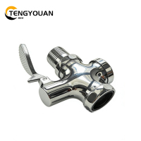 腾友安脚踏阀1寸/个