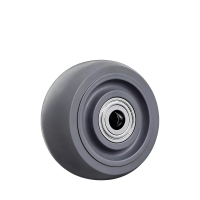 锴晟 单轮 推车单轮 承重单轮 5寸 中型 TPR橡胶 单轮 个