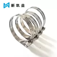 新凯益 304不锈钢喉箍 52-76mm 个