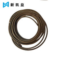 新凯益 油性多股钢丝绳 6*37+FC-14mm 米