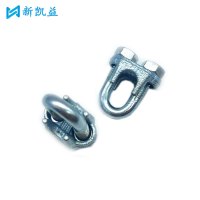 新凯益 镀锌钢丝绳卡 M12 个
