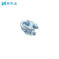 新凯益 镀锌钢丝绳卡 M5 个