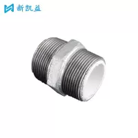 新凯益 玛钢短丝外丝直接 1寸 个