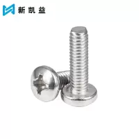 新凯益 304不锈钢圆头十字螺丝 M4*6[50只] 包