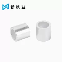 新凯益 钢丝绳用圆形铝套铝夹头 圆形铝套M4 个