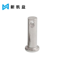 新凯益 304不锈钢平头带孔圆柱销 X5*25 个