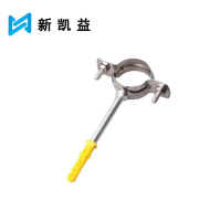 新凯益 半钢尖尾吊码卡箍 63mm 个