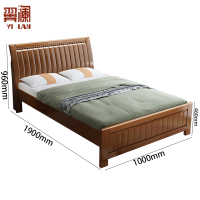 翼澜 单人床 100cm 张