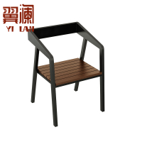 翼澜 户外椅 黑色 个