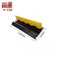 翼澜 橡胶减速带 中二线个