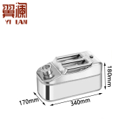 翼澜扁油桶 5L 个