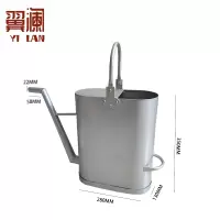 翼澜扁油桶10L 个